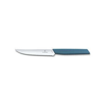 Victorinox - 12-dielna sada príborov SWISS MODERN, modrá