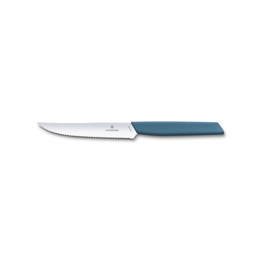 Victorinox - 12-dielna sada príborov SWISS MODERN, modrá