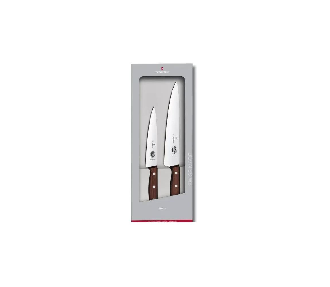 Victorinox - 2-dielna sada kuchynských nožov WOOD, javor 5.1050.2G