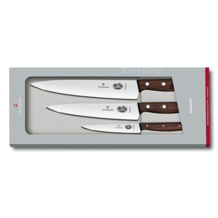 Victorinox - 3-dielna sada kuchynských nožov WOOD, javor