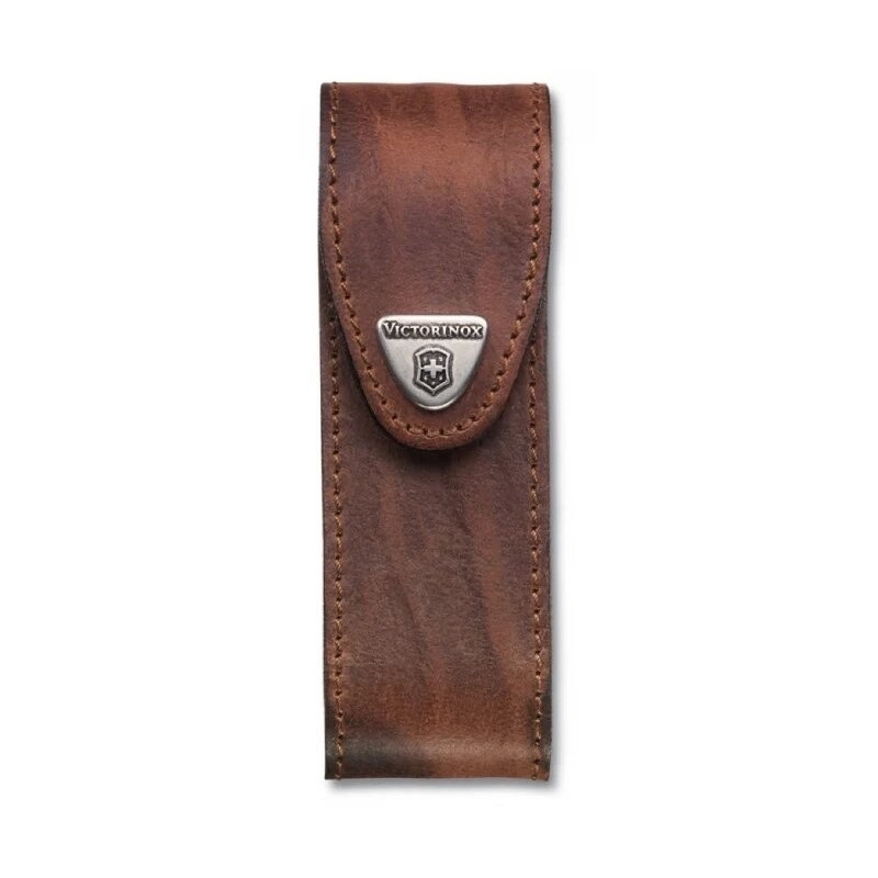 Victorinox - Kožené puzdro na vreckový nôž 11,1 cm hnedá