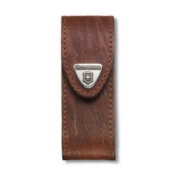 Victorinox - Kožené puzdro na vreckový nôž 9,1 cm hnedá