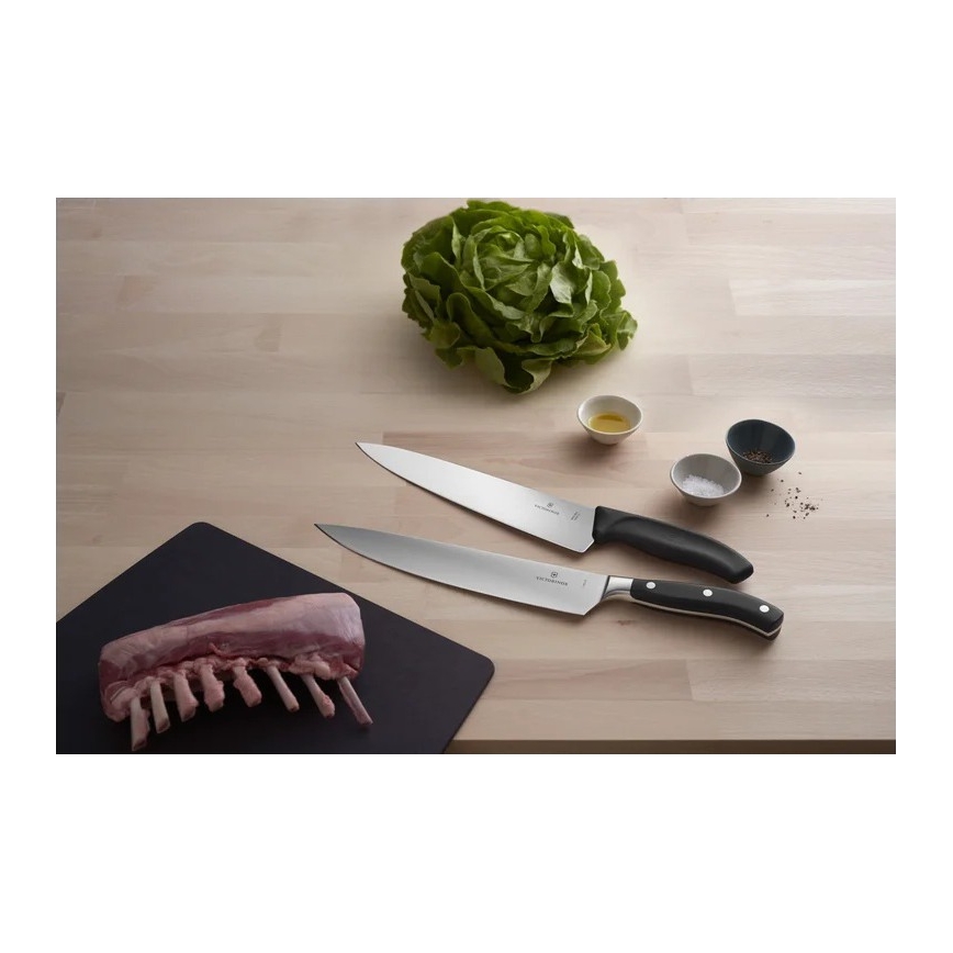 Victorinox - kuchársky nôž GRAND MAITRE 25 cm čierny