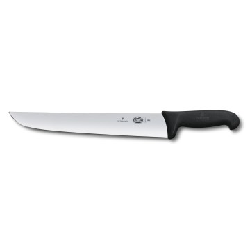 Victorinox - Kuchynský mäsiarsky nôž FIBROX 31 cm čierny