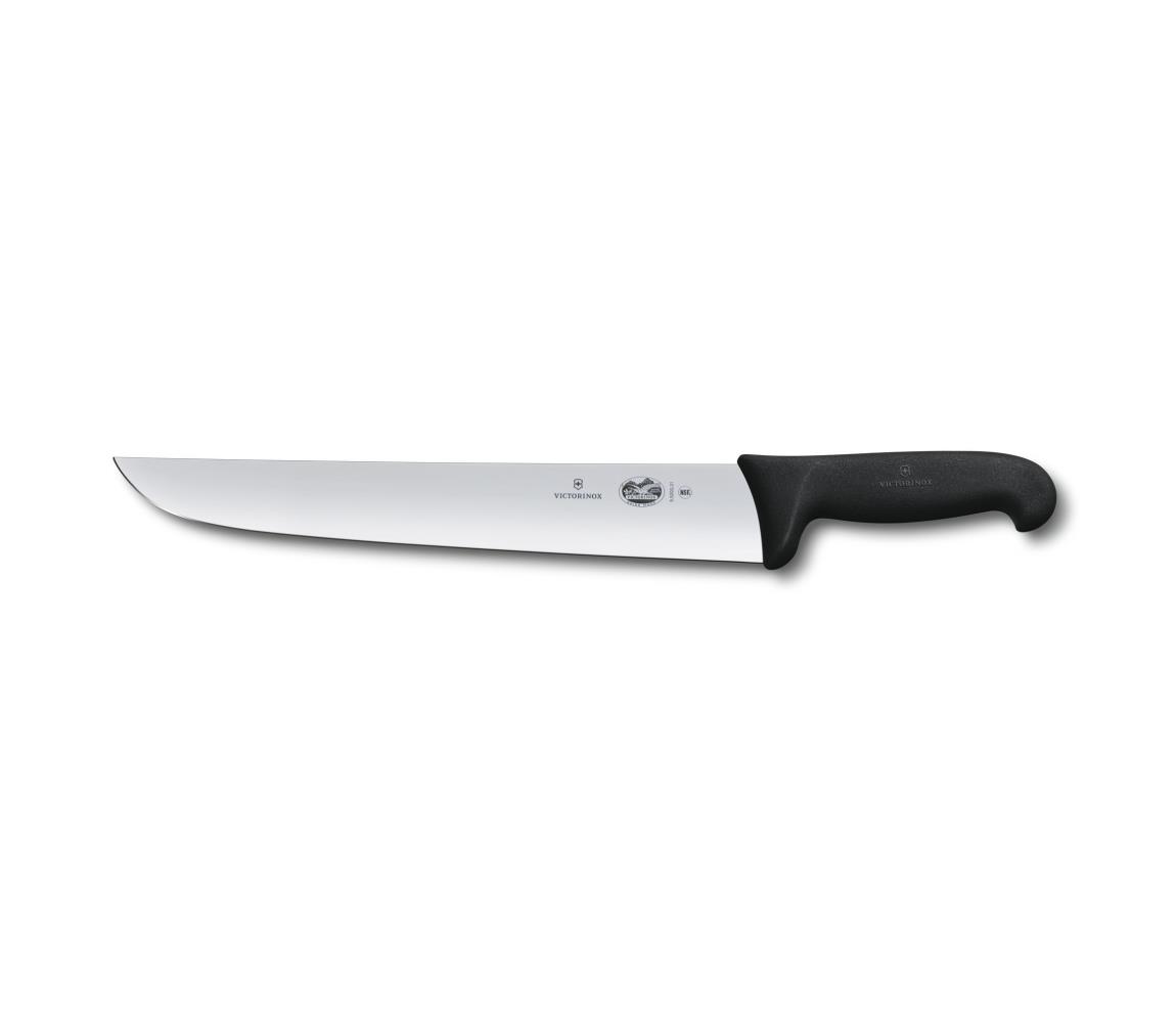 Victorinox - Kuchynský mäsiarsky nôž FIBROX 31 cm čierny 5.5203.31