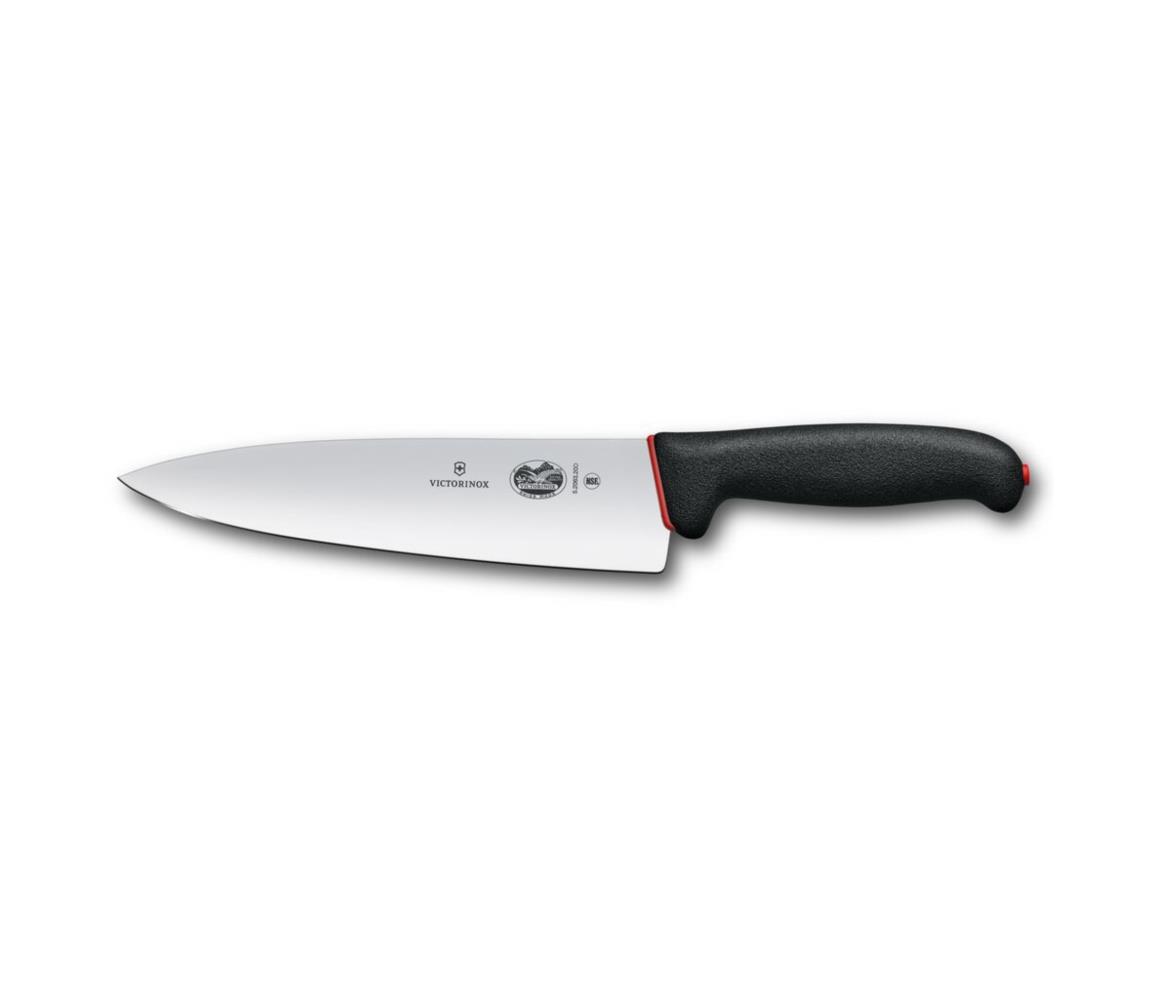 Victorinox - Kuchynský nôž DUAL GRIP 20 cm čierny 5.2063.20D