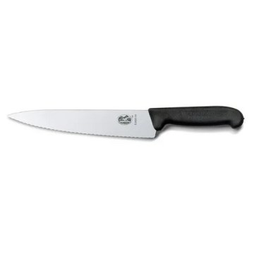 Victorinox - Kuchynský nôž FIBROX 25 cm čierny