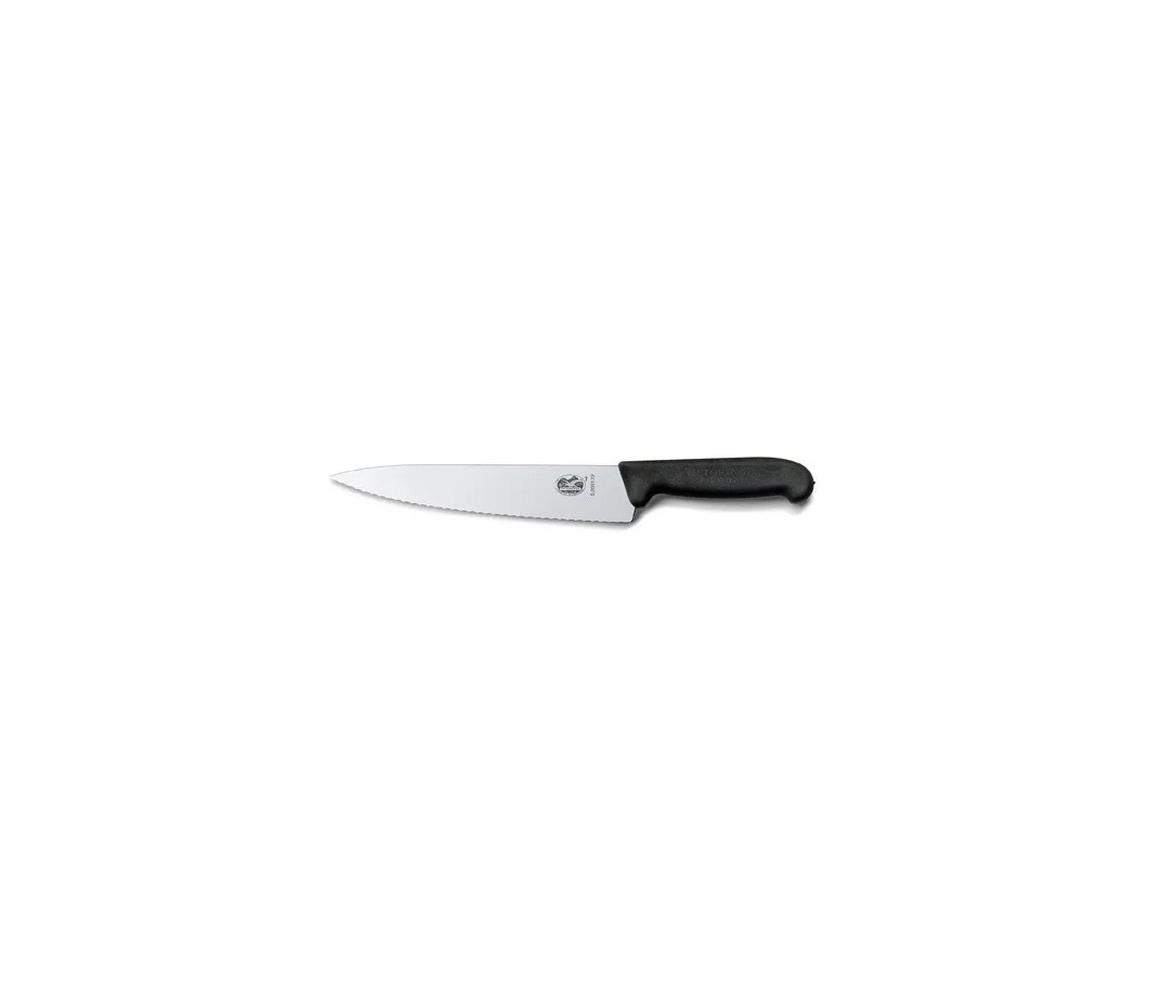 Victorinox - Kuchynský nôž FIBROX 25 cm čierny 5.2033.25