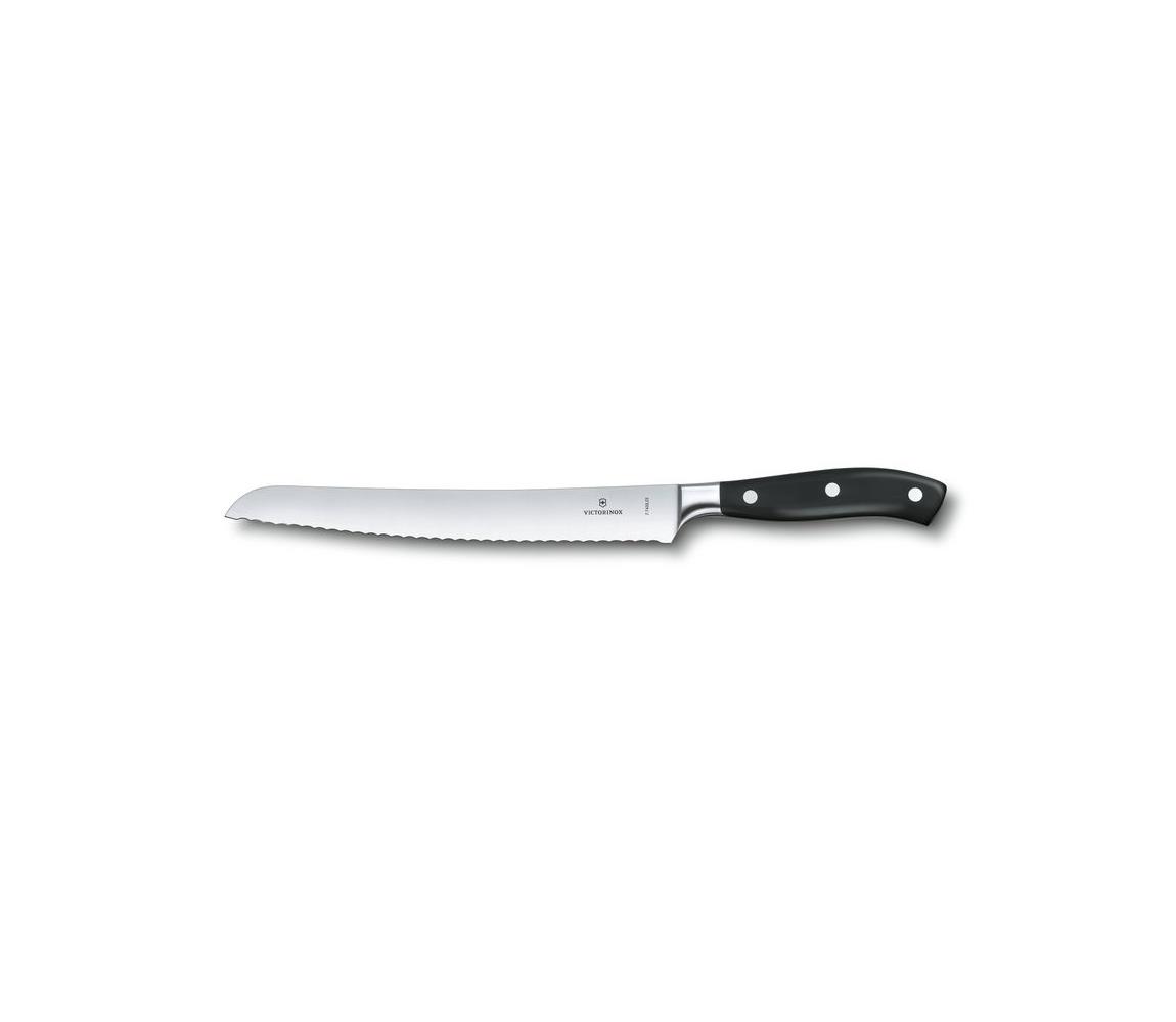 Victorinox - Kuchynský nôž na chlieb GRAND MAITRE 23 cm čierna 7.7433.23G