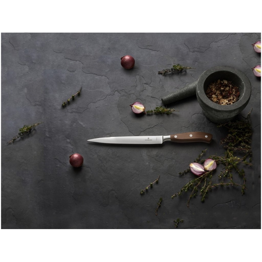 Victorinox - Kuchynský nôž na filety GRAND MAITRE 20 cm javor