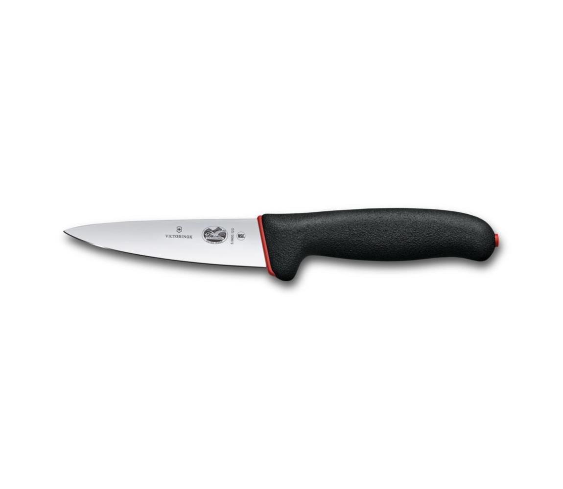 Victorinox - Kuchynský nôž na mäso DUAL GRIP 12 cm čierny 5.5603.12D