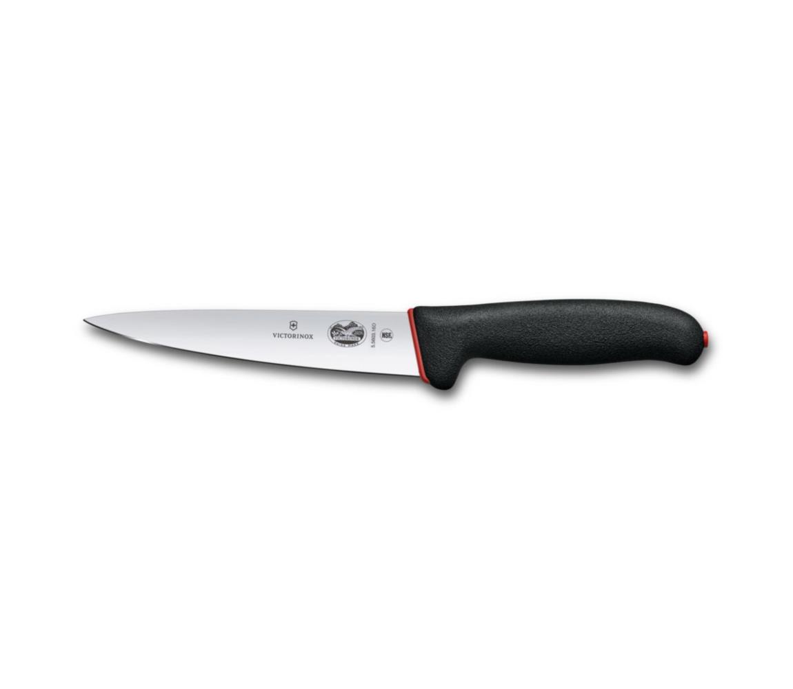Victorinox - Kuchynský nôž na mäso DUAL GRIP 16 cm čierny 5.5603.16D