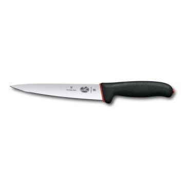 Victorinox - Kuchynský nôž na mäso DUAL GRIP 18 cm čierna