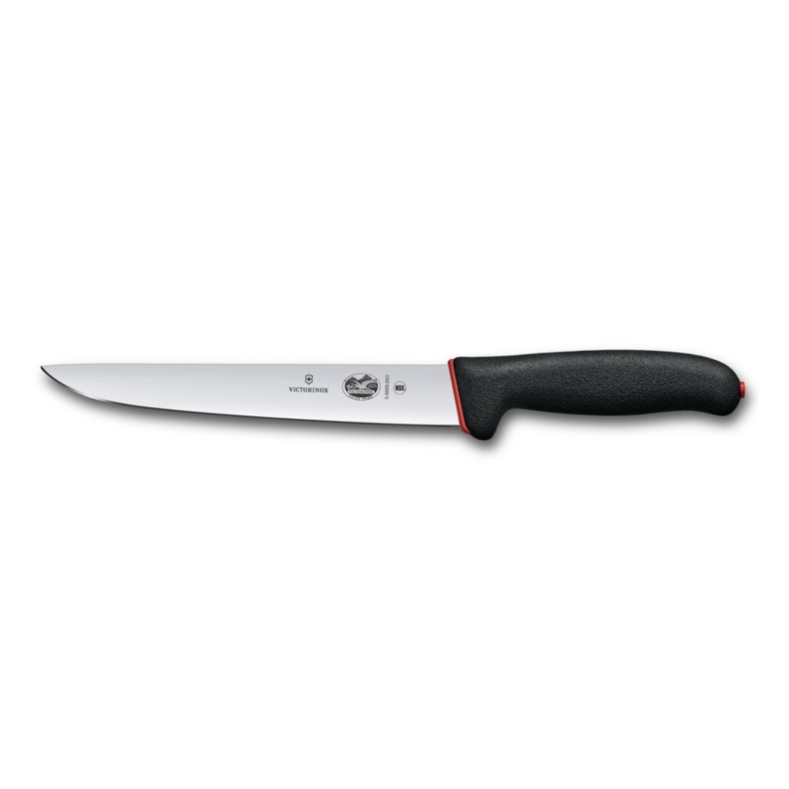 Victorinox - Kuchynský nôž na mäso DUAL GRIP 20 cm čierny