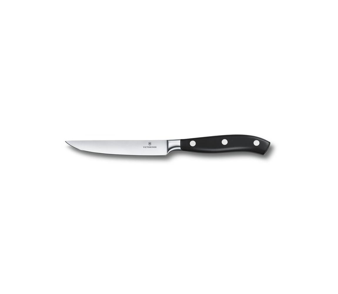 Victorinox - Kuchynský nôž na steak GRAND MAITRE 12 cm čierny 7.7203.12G