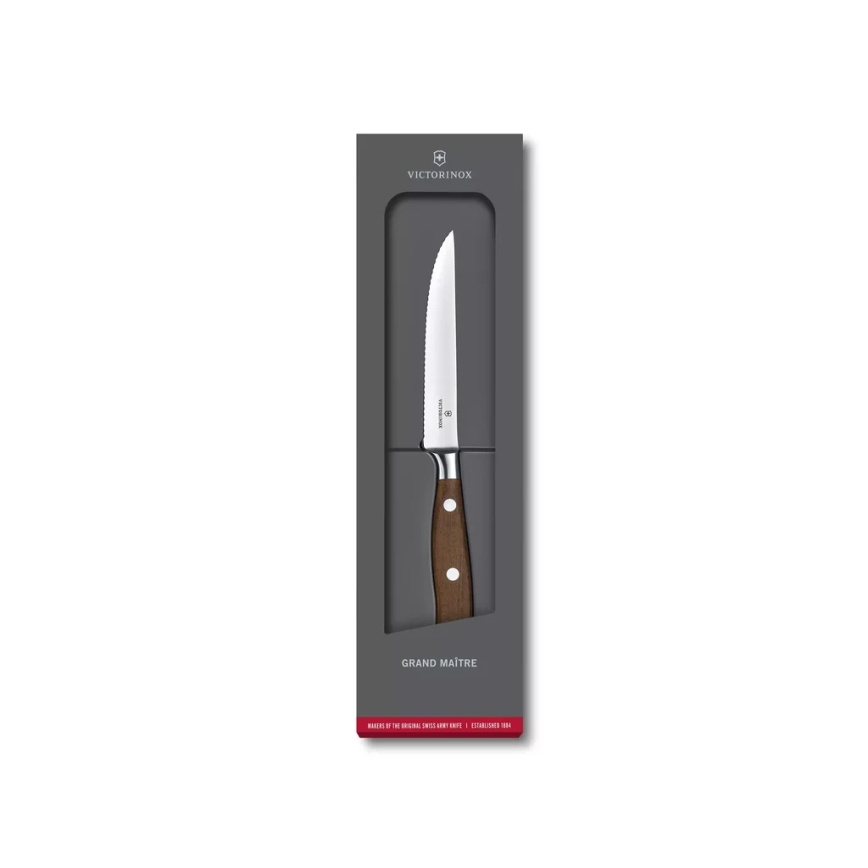 Victorinox - Kuchynský nôž na steak GRAND MAITRE 12 cm javor
