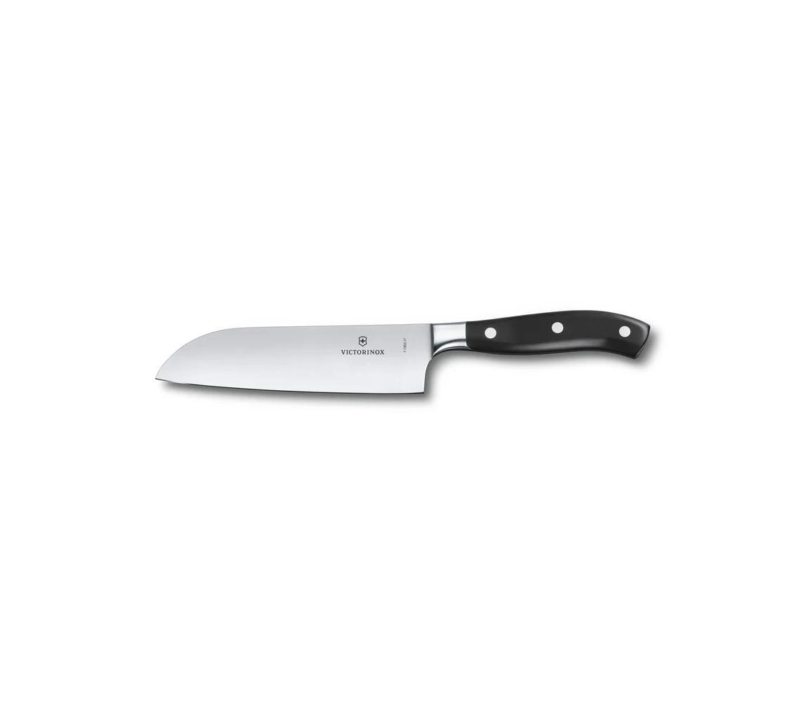 Victorinox - Kuchynský nôž Santoku GRAND MAITRE 17 cm čierny 7.7303.17G