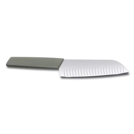 Victorinox - Kuchynský nôž Santoku SWISS MODERN 17 cm zelený