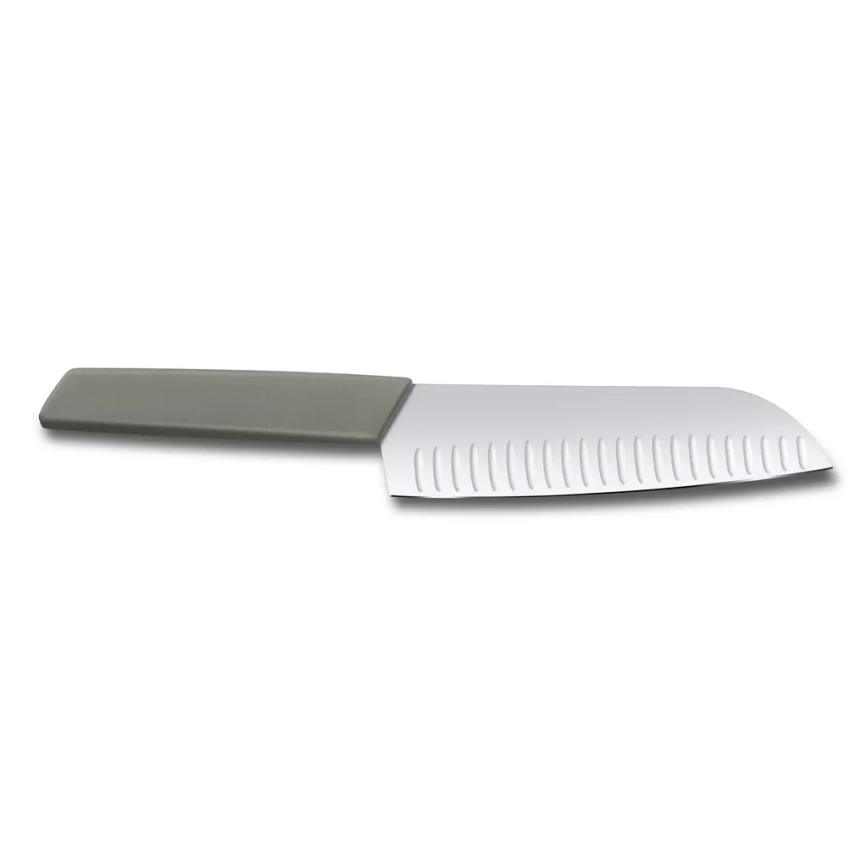 Victorinox - Kuchynský nôž Santoku SWISS MODERN 17 cm zelený