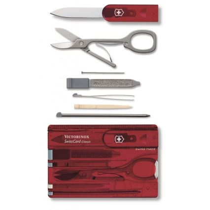 Victorinox - Multifunkčná sada 10 funkcií červená