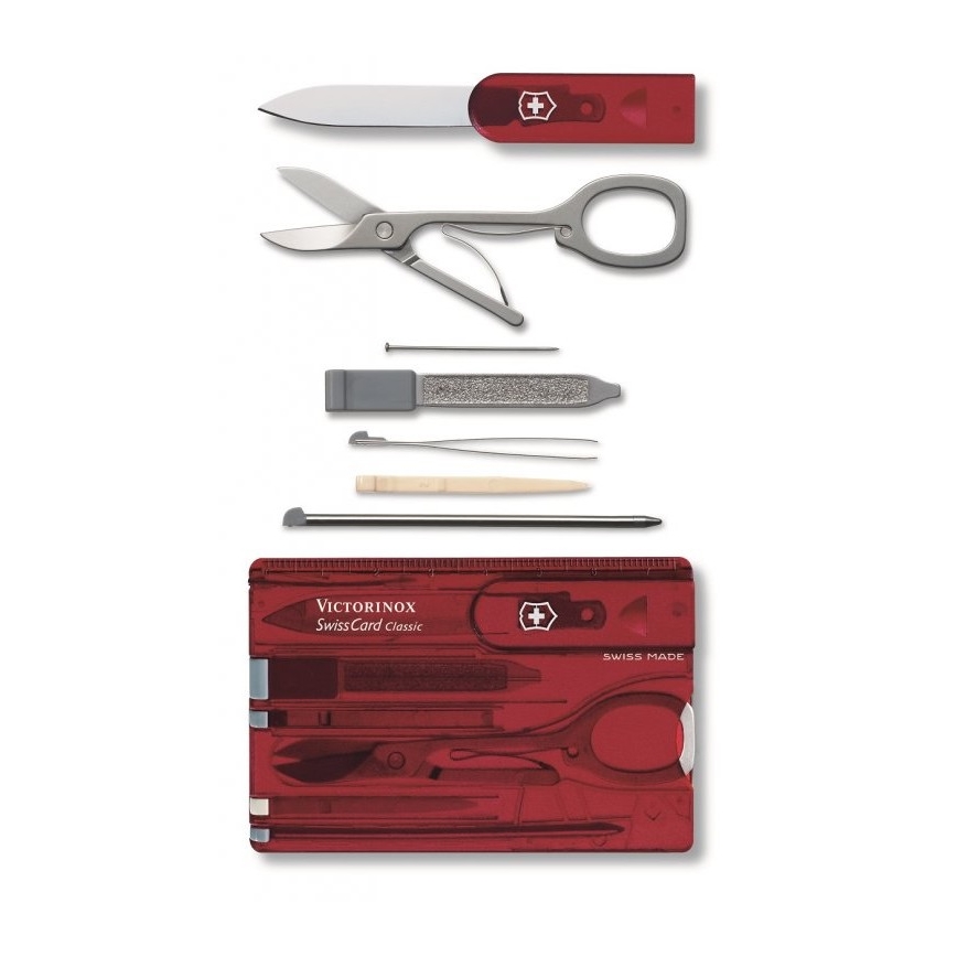 Victorinox - Multifunkčná sada 10 funkcií červená