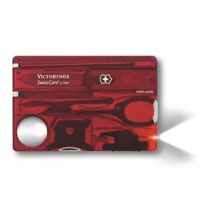 Victorinox - Multifunkčná sada 13 funkcií červená