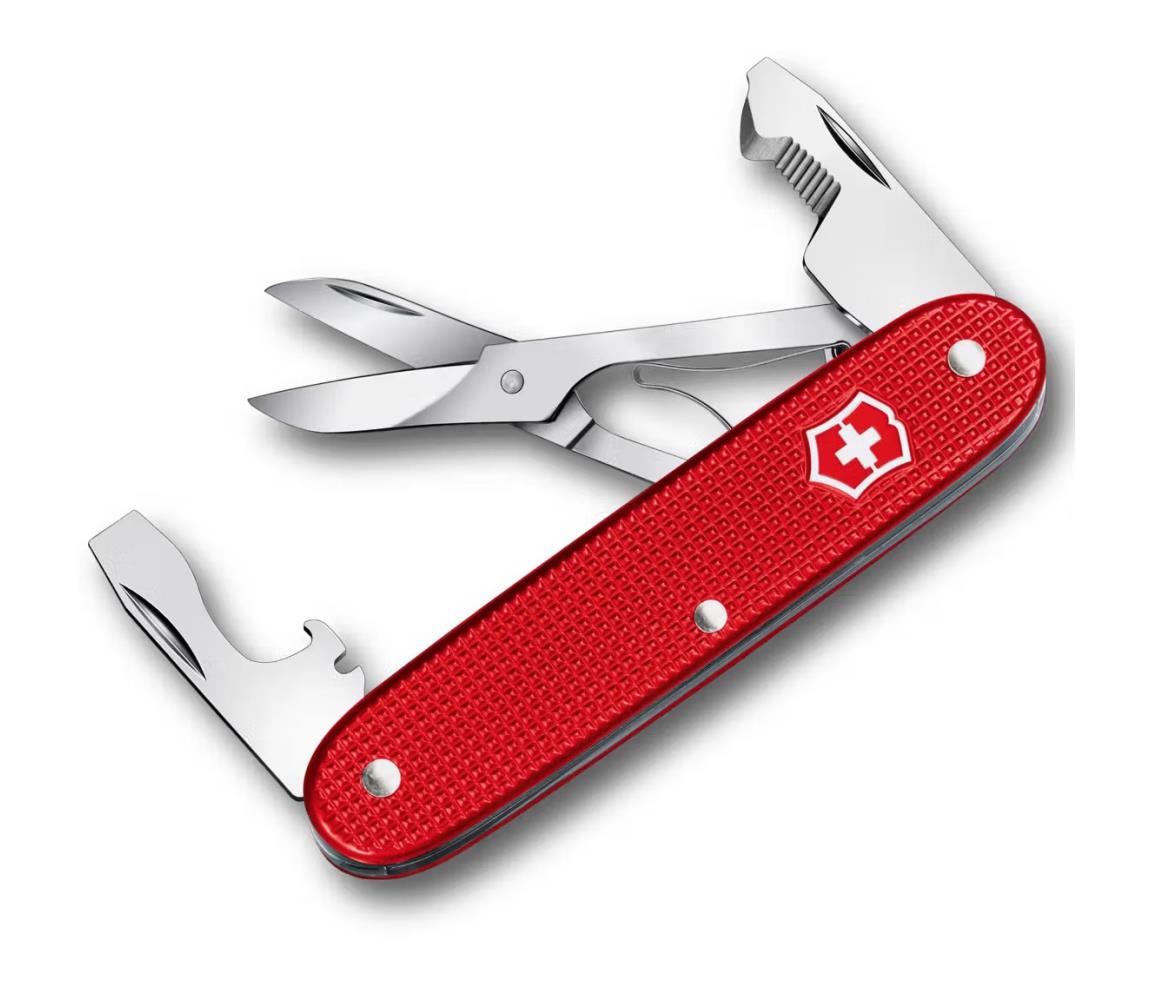 Victorinox-Multifunkčný vreckový nástroj COMPANION SLIM ALOX 9,3 cm/6 funkcií červený 0.8170.20