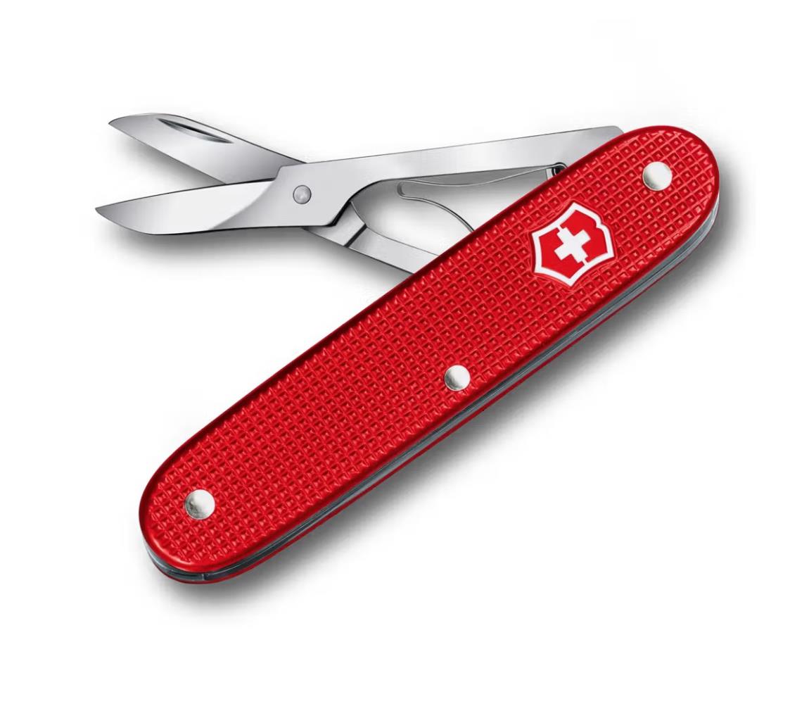 Victorinox - Multifunkčný vreckový nástroj COMPANION X ALOX 9,3 cm červená 0.8070.20