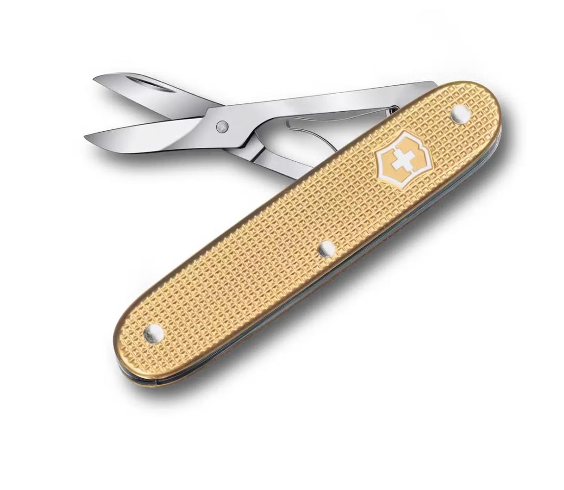 Victorinox - Multifunkčný vreckový nástroj COMPANION X ALOX 9,3 cm zlatá 0.8070.28