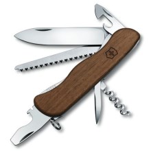 Victorinox - Multifunkčný vreckový nôž 11,1 cm/10 funkcií drevo