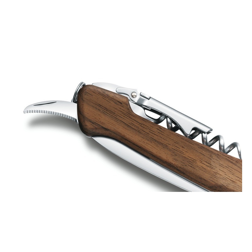 Victorinox - Multifunkčný vreckový nôž 13 cm/6 funkcií drevo