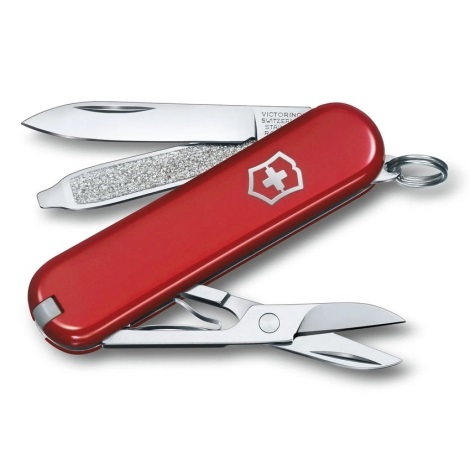 Victorinox - Multifunkčný vreckový nôž 5,8 cm/7 funkcií červená