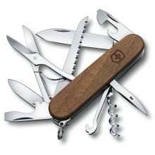 Victorinox - Multifunkčný vreckový nôž 9,1 cm/13 funkcií drevo