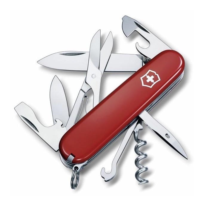 Victorinox - Multifunkčný vreckový nôž 9,1 cm/14 funkcií červená