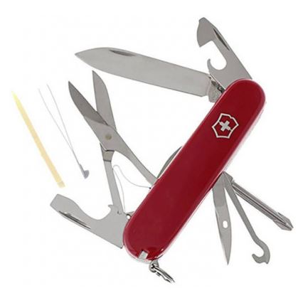 Victorinox - Multifunkčný vreckový nôž 9,1 cm/14 funkcií červená