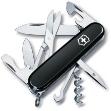 Victorinox - Multifunkčný vreckový nôž 9,1 cm/14 funkcií čierna