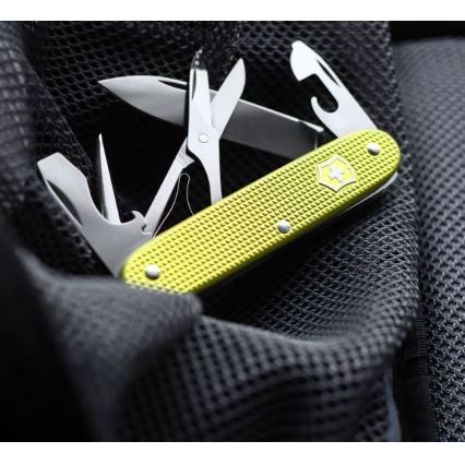 Victorinox - Multifunkčný vreckový nôž Alox Limited edition 9,3 cm/9 funkcií zelená