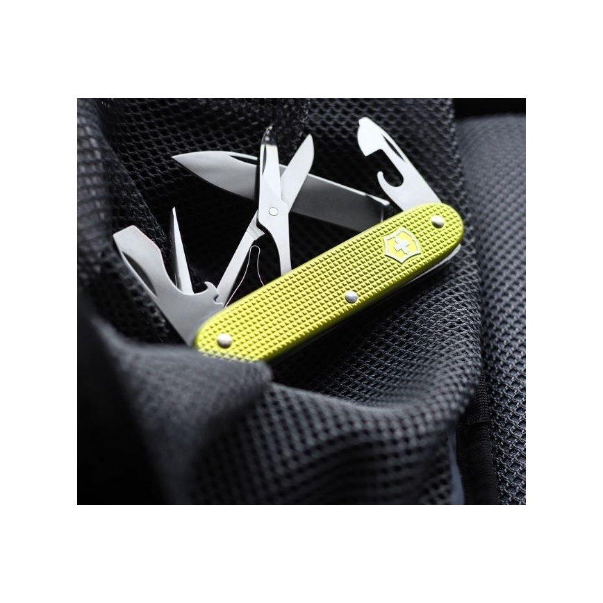 Victorinox - Multifunkčný vreckový nôž Alox Limited edition 9,3 cm/9 funkcií zelená
