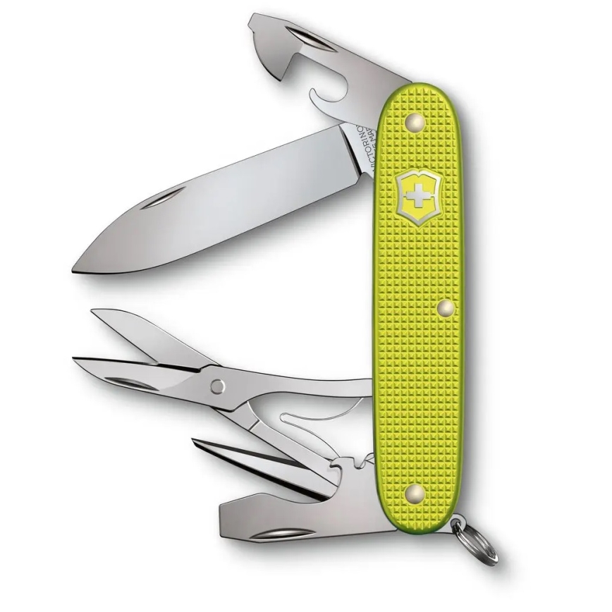Victorinox - Multifunkčný vreckový nôž Alox Limited edition 9,3 cm/9 funkcií zelená