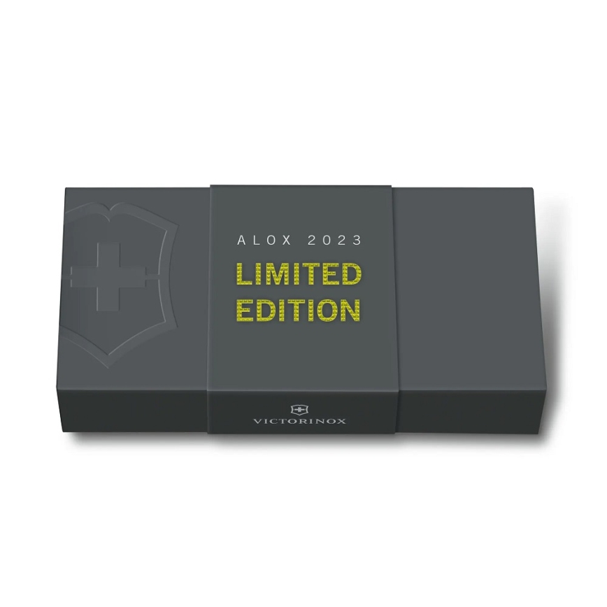 Victorinox - Multifunkčný vreckový nôž Alox Limited edition 9,3 cm/9 funkcií zelená