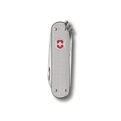 Victorinox - Multifunkčný vreckový nôž CLASSIC ALOX 5,8 cm/5 funkcií strieborná