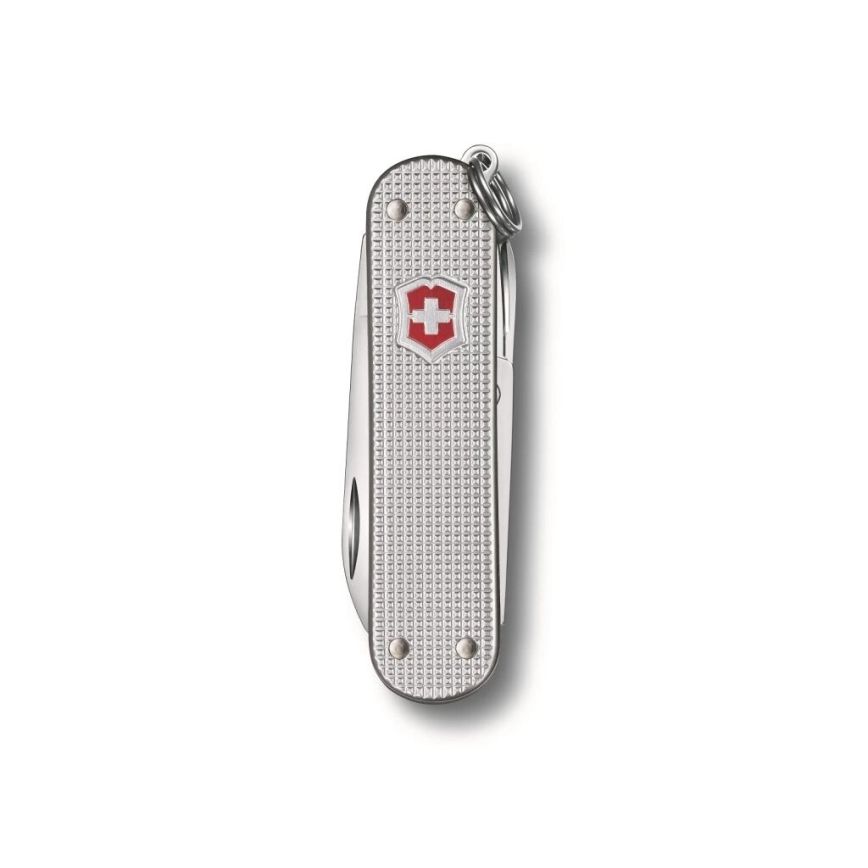 Victorinox - Multifunkčný vreckový nôž CLASSIC ALOX 5,8 cm/5 funkcií strieborná