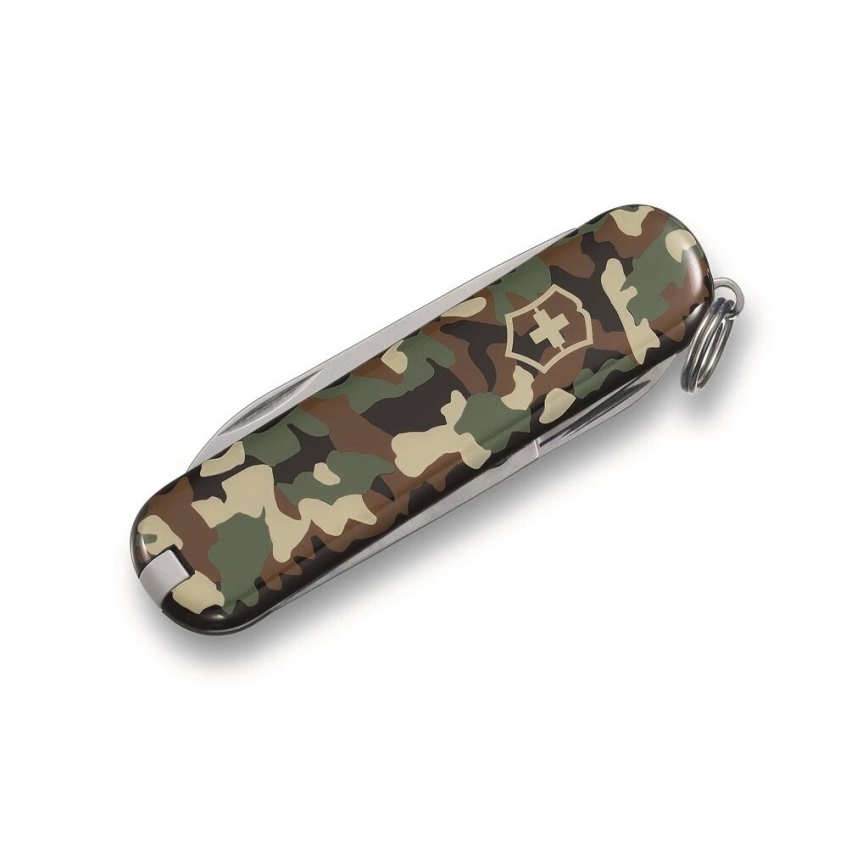 Victorinox - Multifunkčný vreckový nôž CLASSIC SD 5,8 cm/7 funkcií maskáčová