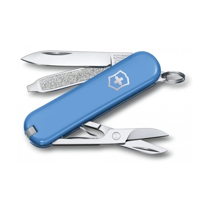 Victorinox - Multifunkčný vreckový nôž CLASSIC SD 5,8 cm/7 funkcií svetlomodrá