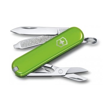 Victorinox - Multifunkčný vreckový nôž CLASSIC SD 5,8 cm/7 funkcií zelená