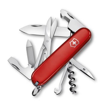 Victorinox - Multifunkčný vreckový nôž COMPANION 9,1 cm/16 funkcií červený