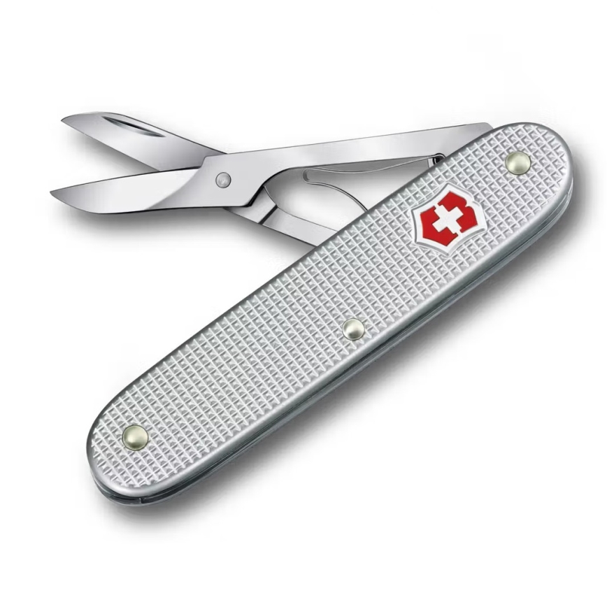 Victorinox - Multifunkčný vreckový nôž COMPANION X ALOX 9,3 cm/2 funkcie strieborný
