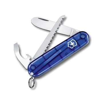 Victorinox - Multifunkčný vreckový nôž MY FIRST VICTORINOX 8,4 cm/8 funkcií modrá