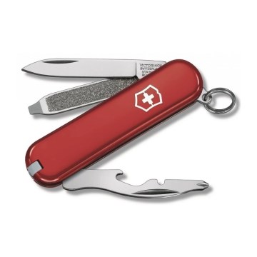 Victorinox - Multifunkčný vreckový nôž RALLY 5,8 cm/9 funkcií červená