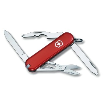 Victorinox - Multifunkčný vreckový nôž RAMBLER 5,8 cm/10 funkcií červená